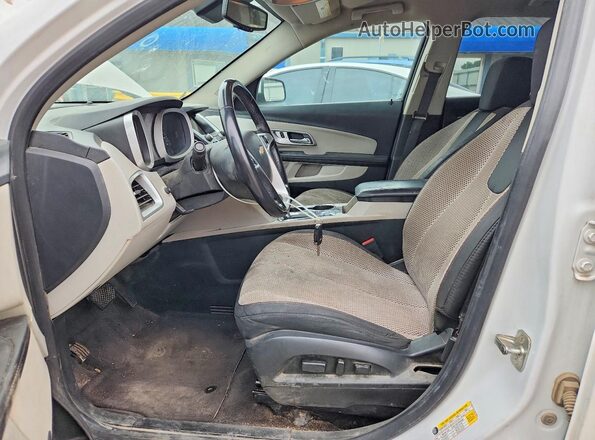 2GNALCEK1G6119241 2016 CHEVROLET EQUINOX White Widok wnętrza z przodu