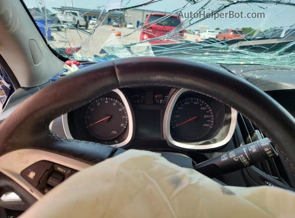 2GNALCEK1G6148187 2016 CHEVROLET EQUINOX Blue Instrument cluster view