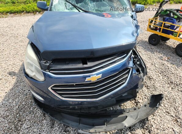 2GNALCEK1G6148187 2016 CHEVROLET EQUINOX Blue Engine compartment view