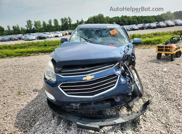 2GNALCEK1G6148187 2016 CHEVROLET EQUINOX Blue Front view