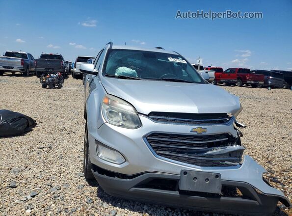 2GNALCEK1G6195025 2016 CHEVROLET EQUINOX Silver Widok z przodu