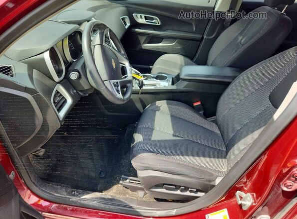 2GNALCEK1H1534901 2017 CHEVROLET EQUINOX Темно-бордовый Вид салона спереди
