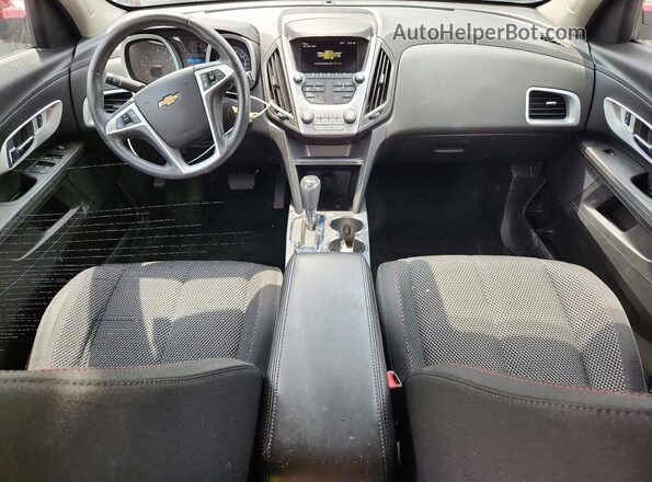 2GNALCEK1H1534901 2017 CHEVROLET EQUINOX Темно-бордовый Вид панели приборов