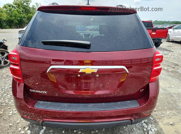 2GNALCEK1H1534901 2017 CHEVROLET EQUINOX Темно-бордовый Вид сзади