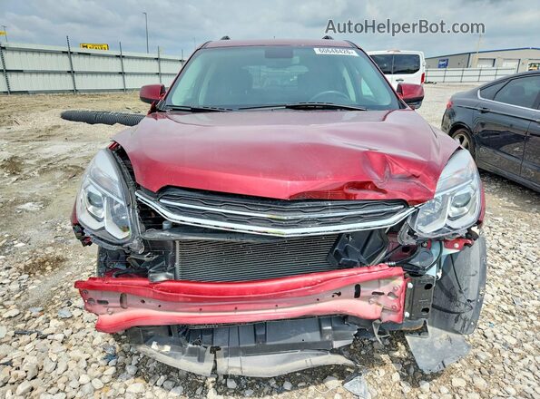 2GNALCEK1H1534901 2017 CHEVROLET EQUINOX Темно-бордовый Вид спереди
