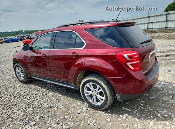 2GNALCEK1H1534901 2017 CHEVROLET EQUINOX Темно-бордовый Задняя левая четверть