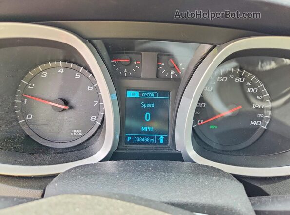2GNALCEK1H1534901 2017 CHEVROLET EQUINOX Темно-бордовый Вид щитка приборов