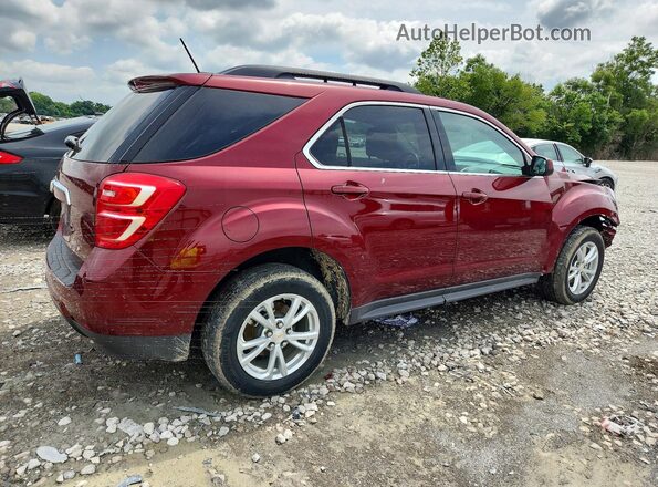 2GNALCEK1H1534901 2017 CHEVROLET EQUINOX Темно-бордовый Задняя правая четверть