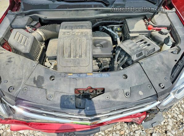 2GNALCEK1H1534901 2017 CHEVROLET EQUINOX Темно-бордовый Вид задней части салона