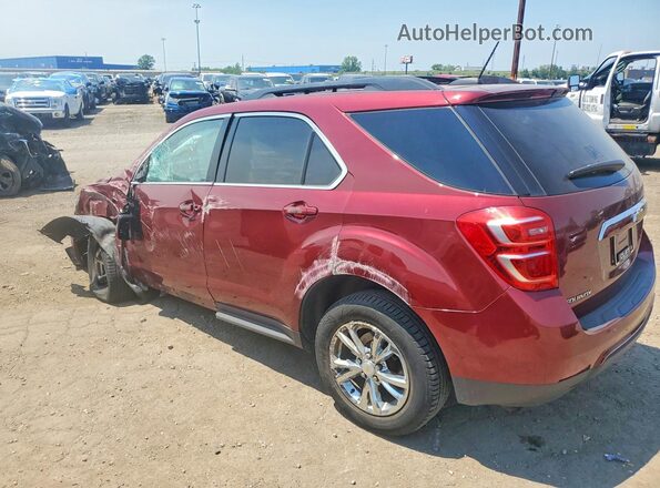 2GNALCEK1H1564125 2017 CHEVROLET EQUINOX Бордовый Задняя левая четверть