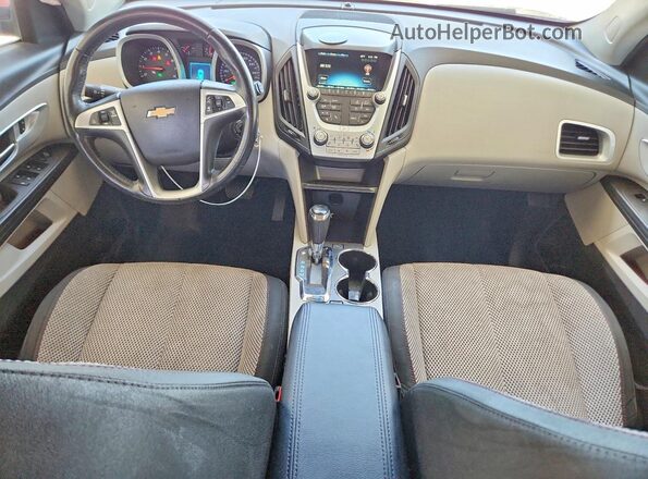 2GNALCEK1H1564674 2017 CHEVROLET EQUINOX Burgundy Вид панелі приладів