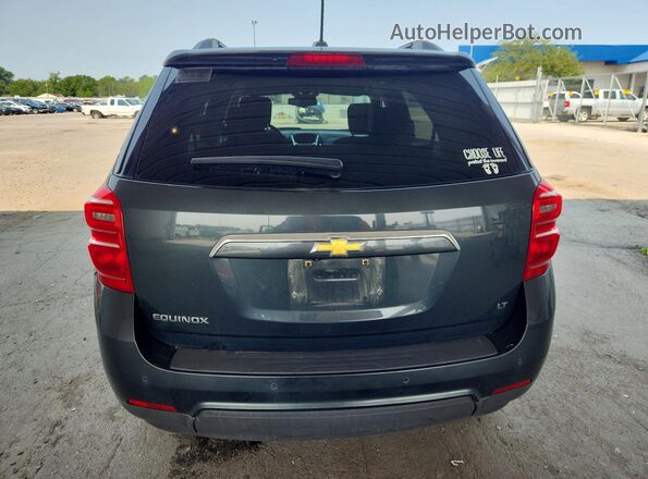 2GNALCEK1H1569485 2017 CHEVROLET EQUINOX Black Вид ззаду