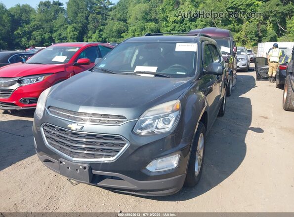2GNALCEK1H1575867 2017 CHEVROLET EQUINOX Gray წინა მარცხენა ხედი სამი მეოთხედიდან
