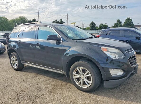 2GNALCEK1H6269979 2017 CHEVROLET EQUINOX Черный Передняя правая четверть