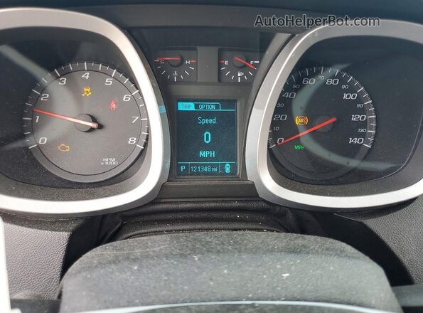 2GNALCEK1H6269979 2017 CHEVROLET EQUINOX Черный Вид щитка приборов