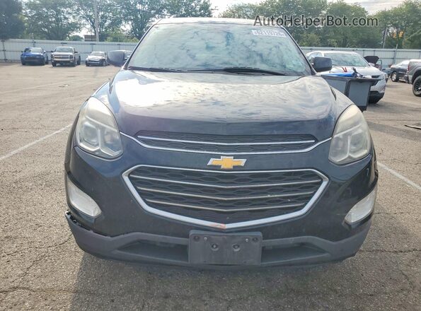 2GNALCEK1H6269979 2017 CHEVROLET EQUINOX Черный Вид спереди