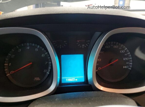 2GNALCEK2G6120530 2016 CHEVROLET EQUINOX Black ხელსაწყოთა პანელის ხედი