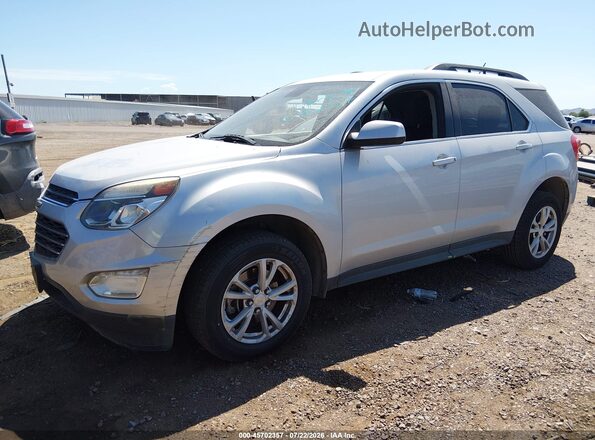 2GNALCEK2G6165418 2016 CHEVROLET EQUINOX Silver წინა მარცხენა ხედი სამი მეოთხედიდან