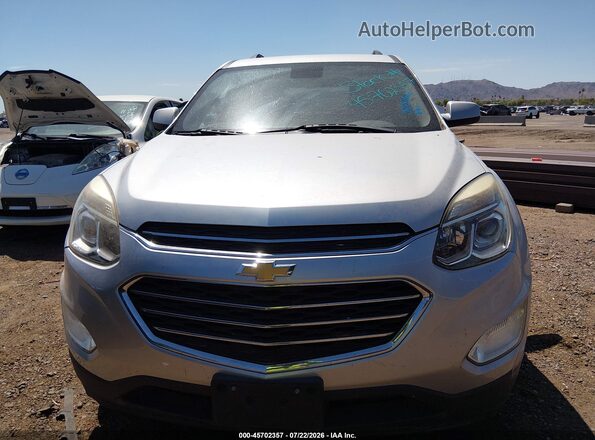 2GNALCEK2G6165418 2016 CHEVROLET EQUINOX Silver წინა ხედი