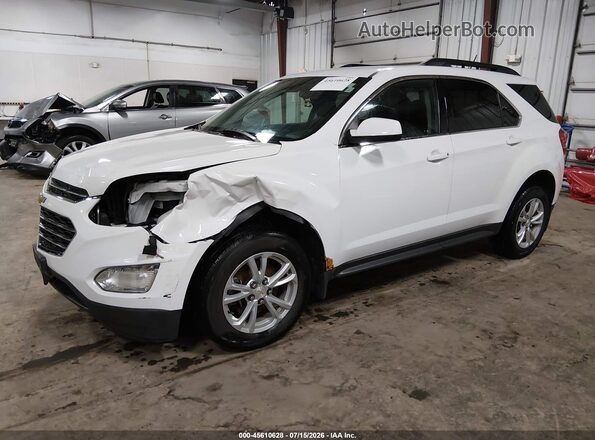 2GNALCEK2G6218196 2016 CHEVROLET EQUINOX White წინა მარცხენა ხედი სამი მეოთხედიდან