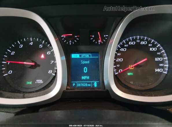 2GNALCEK2G6218196 2016 CHEVROLET EQUINOX White უკანა სავარძლების ხედი