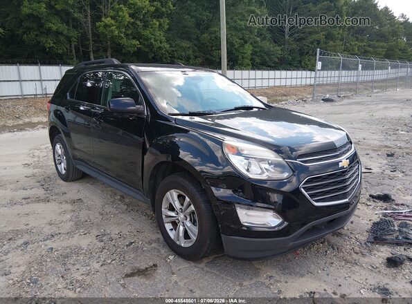 2GNALCEK2G6220014 2016 CHEVROLET EQUINOX Черный Вид спереди