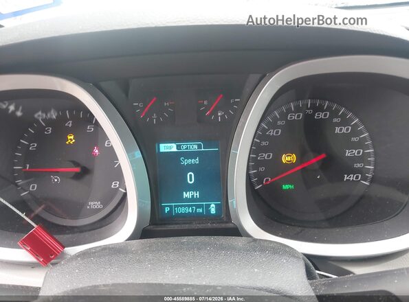 2GNALCEK2H1502491 2017 CHEVROLET EQUINOX White უკანა სავარძლების ხედი