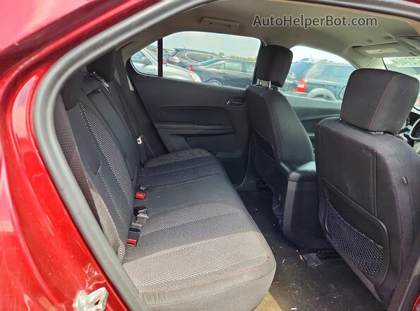 2GNALCEK2H1505987 2017 CHEVROLET EQUINOX Red Widok tylnych siedzeń