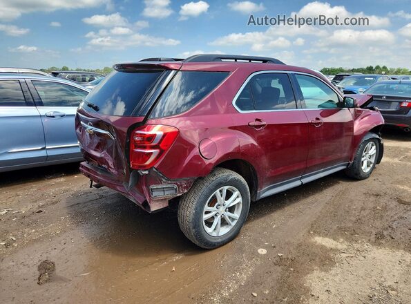 2GNALCEK2H1505987 2017 CHEVROLET EQUINOX Red Tył prawy