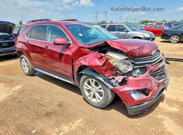 2GNALCEK2H1505987 2017 CHEVROLET EQUINOX Red Przód prawy