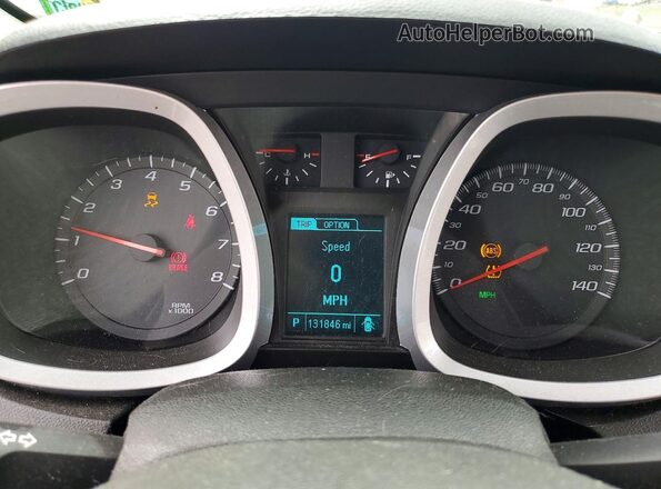 2GNALCEK2H1529447 2017 CHEVROLET EQUINOX Black Vista del cuadro de instrumentos