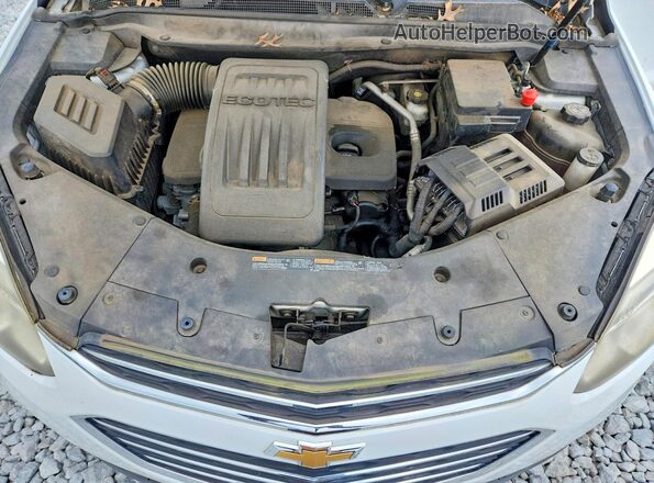 2GNALCEK2H1546393 2017 CHEVROLET EQUINOX Белый Вид подкапотного пространства