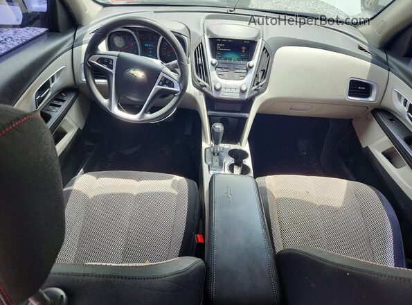 2GNALCEK2H1546393 2017 CHEVROLET EQUINOX Белый Вид панели приборов