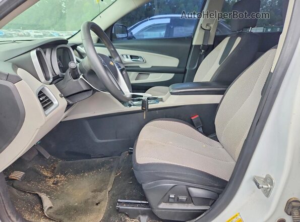 2GNALCEK2H1546393 2017 CHEVROLET EQUINOX Белый Вид салона спереди