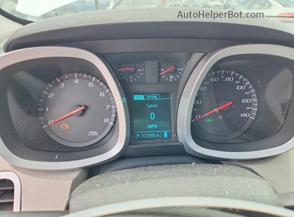 2GNALCEK2H1546393 2017 CHEVROLET EQUINOX Белый Вид щитка приборов