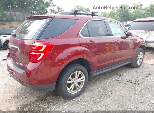 2GNALCEK2H1569737 2017 CHEVROLET EQUINOX Бордовый Задняя правая четверть