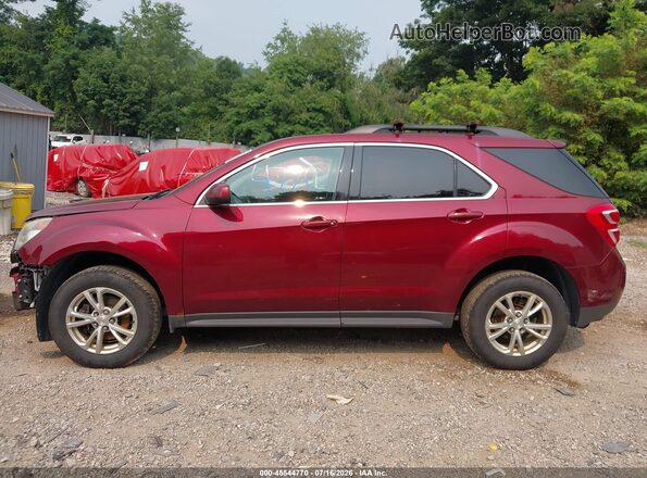 2GNALCEK2H1569737 2017 CHEVROLET EQUINOX Бордовый Панорамный вид салона 360°