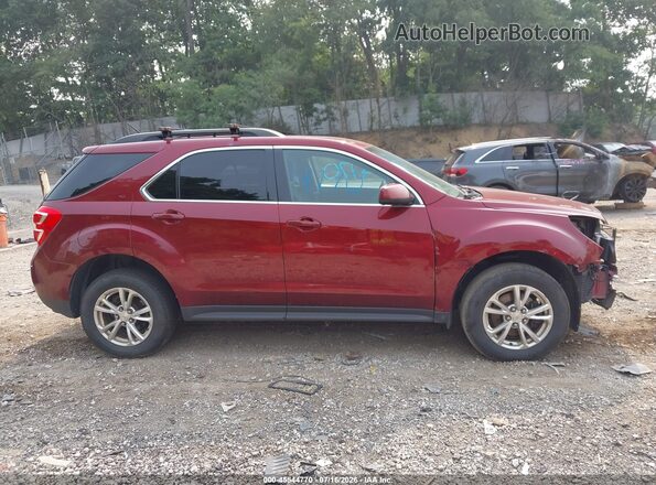 2GNALCEK2H1569737 2017 CHEVROLET EQUINOX Бордовый Вид задней части салона