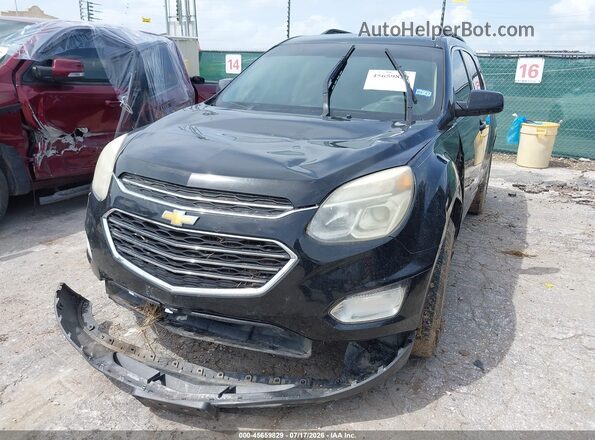 2GNALCEK2H1590359 2017 CHEVROLET EQUINOX Black Widok z przodu