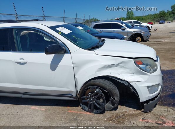 2GNALCEK2H6135210 2017 CHEVROLET EQUINOX White წინა ხედი