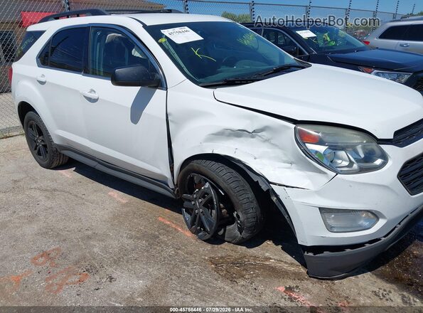 2GNALCEK2H6135210 2017 CHEVROLET EQUINOX White ხელსაწყოთა პანელის ხედი