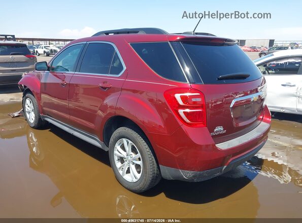 2GNALCEK2H6160611 2017 CHEVROLET EQUINOX Maroon Trasero izquierdo