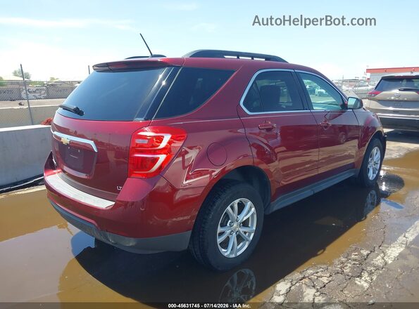 2GNALCEK2H6160611 2017 CHEVROLET EQUINOX Maroon Trasero derecho