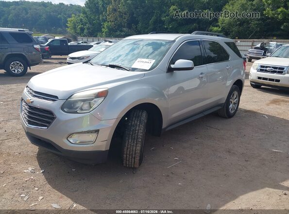 2GNALCEK2H6163007 2017 CHEVROLET EQUINOX Silver Առջևի ձախ երեք քառորդ տեսարան