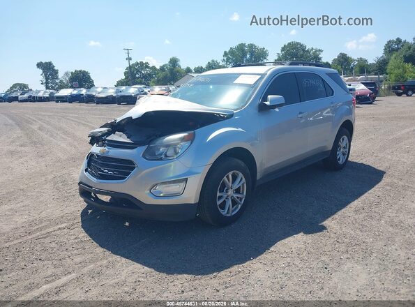 2GNALCEK2H6266184 2017 CHEVROLET EQUINOX Silver Przód lewy