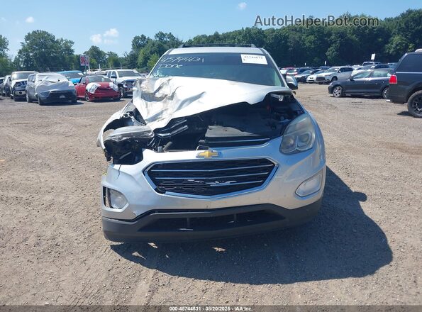2GNALCEK2H6266184 2017 CHEVROLET EQUINOX Silver Widok zestawu wskaźników