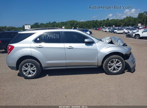 2GNALCEK2H6266184 2017 CHEVROLET EQUINOX Silver Widok wnętrza z tyłu