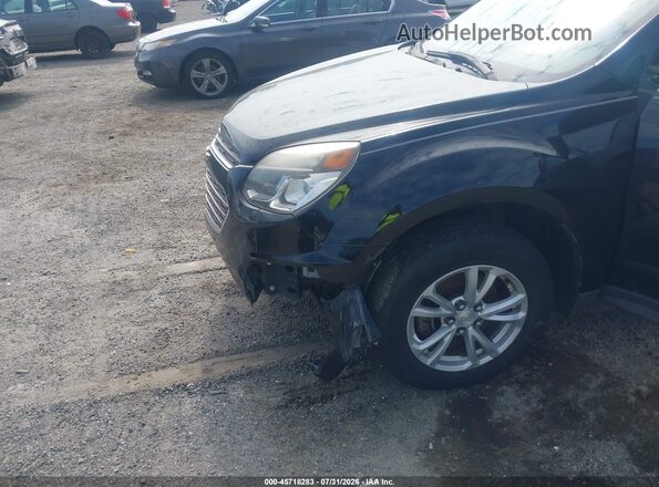 2GNALCEK3G1119349 2016 CHEVROLET EQUINOX Black Widok z przodu