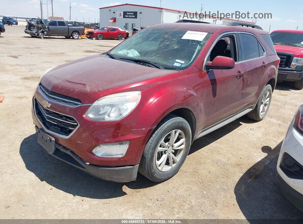 2GNALCEK3H1510776 2017 CHEVROLET EQUINOX Red Передня ліва чверть