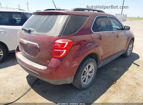 2GNALCEK3H1510776 2017 CHEVROLET EQUINOX Red Задня права чверть